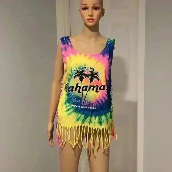 Tie dye top 90s - Picture 1 of 6